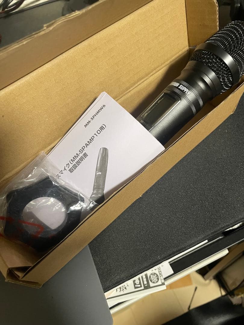 ワイヤレスマイク（MM-SPAMP10/14/16用） MM-SPHMW6