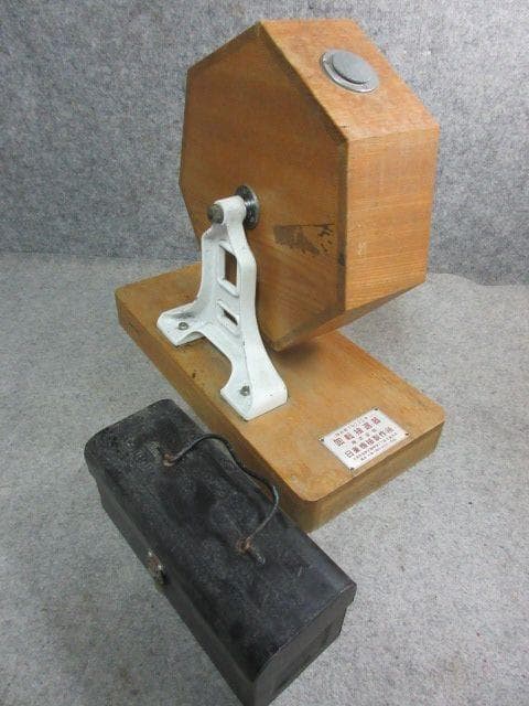 昭和レトロ 日東機械 玉付き 回転抽選器 [B25238]