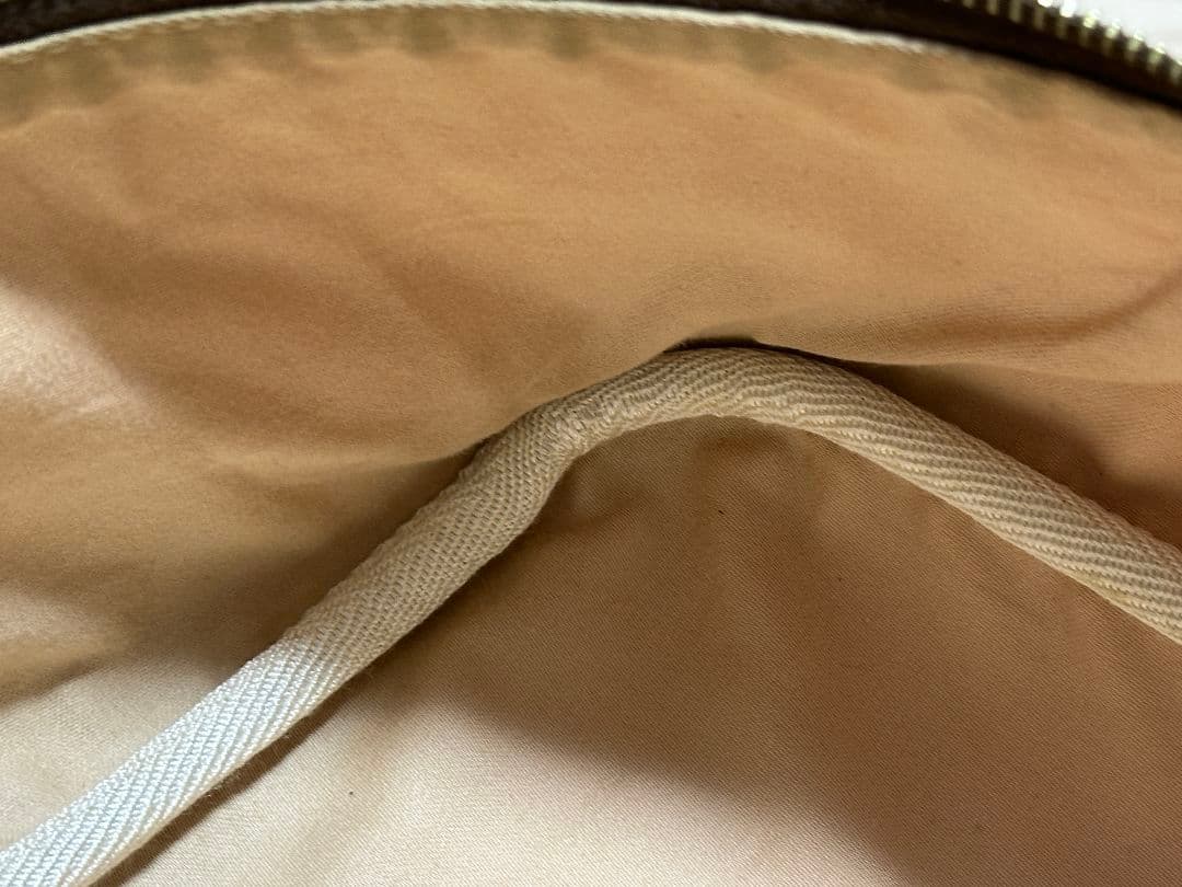 HERMES ヴィクトリア50 ボストンバッグ ベージュ