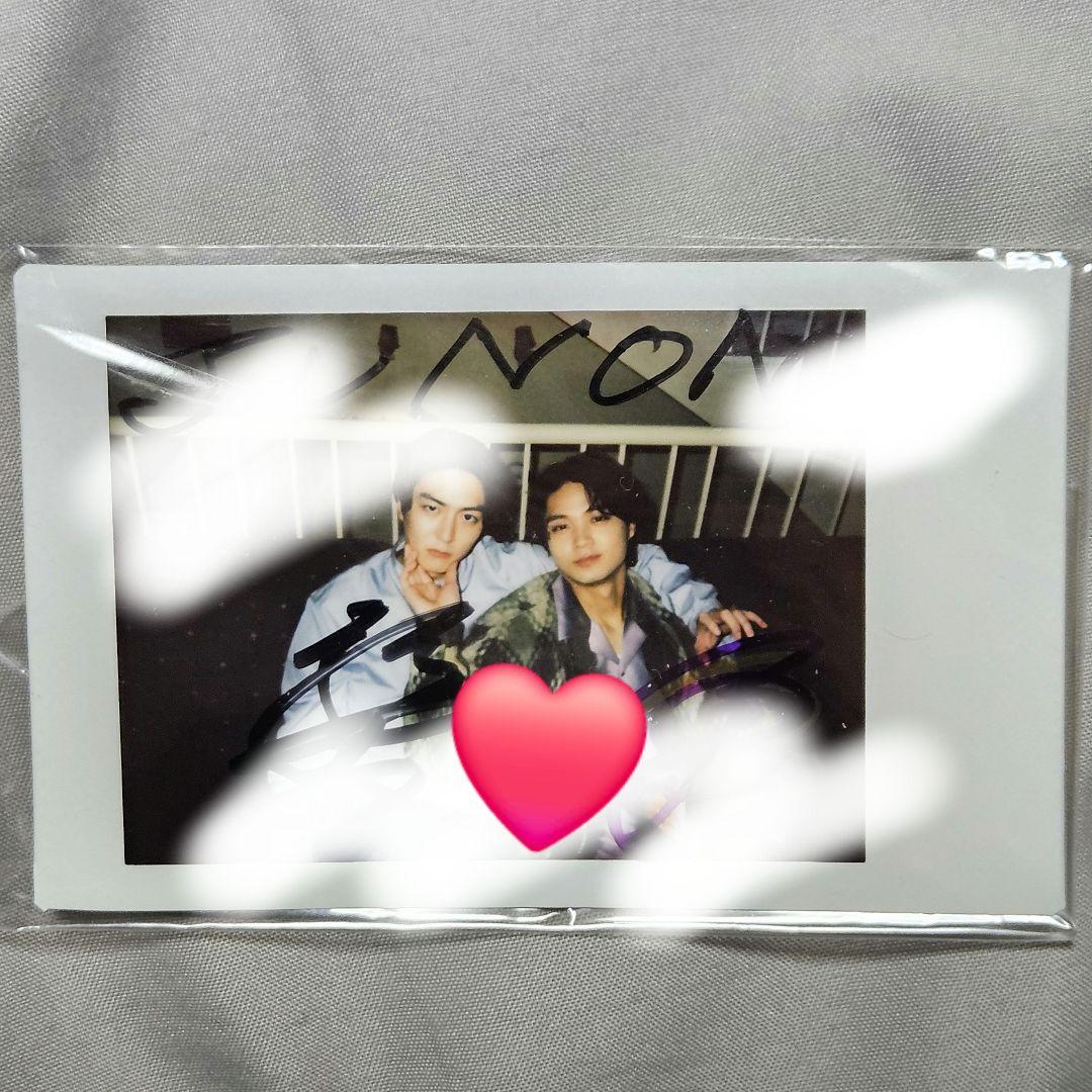 稲葉友 磯村勇斗 直筆サイン入りチェキ ポラロイド JUNON