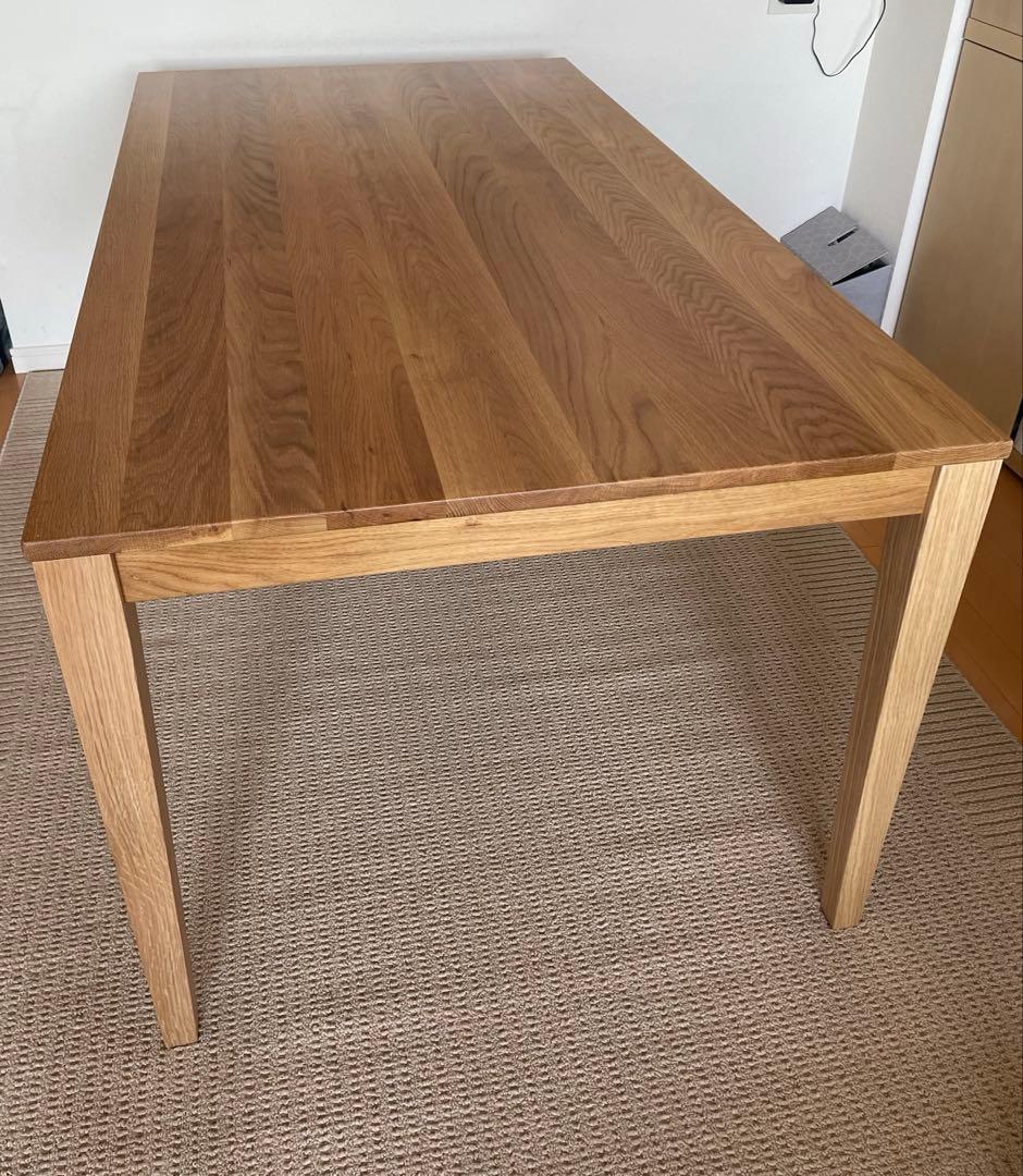 AMOCC ダイニングテーブル ホワイトオーク無垢