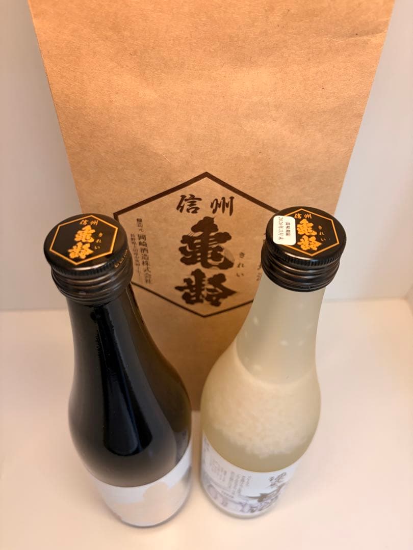 信州亀齢　銀亀　岡崎酒造