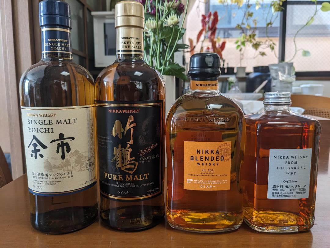 Nikka - ニッカウヰスキー コレクターズ4本セット（未開封）