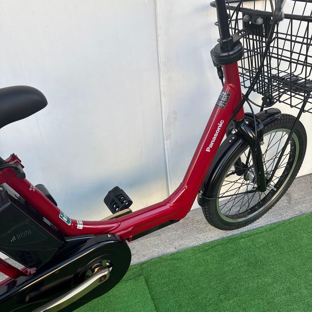 Panasonic電動アシスト自転車20インチ レッド【引き取り限定】