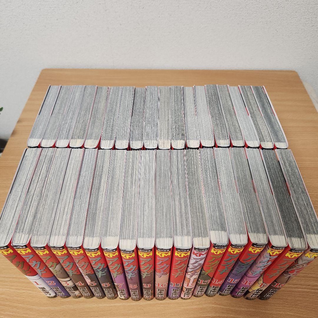 アカギ　新装版　全36巻セット