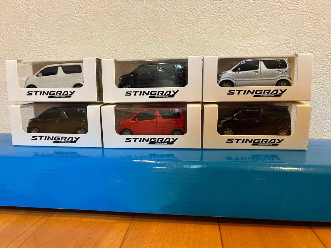 スズキ ミニカーセット WAGON R & STINGRAY ワゴンR FX