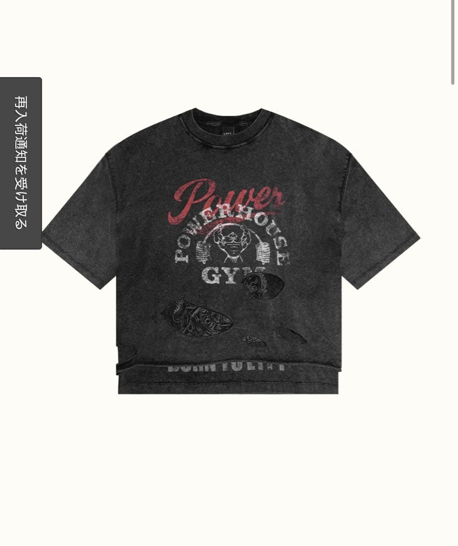 【完売品】LYFT Powerhouse Gym オーバーサイズTシャツ
