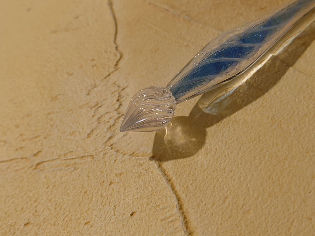 哲磋工房ガラスペン withme! ぽちょぺん