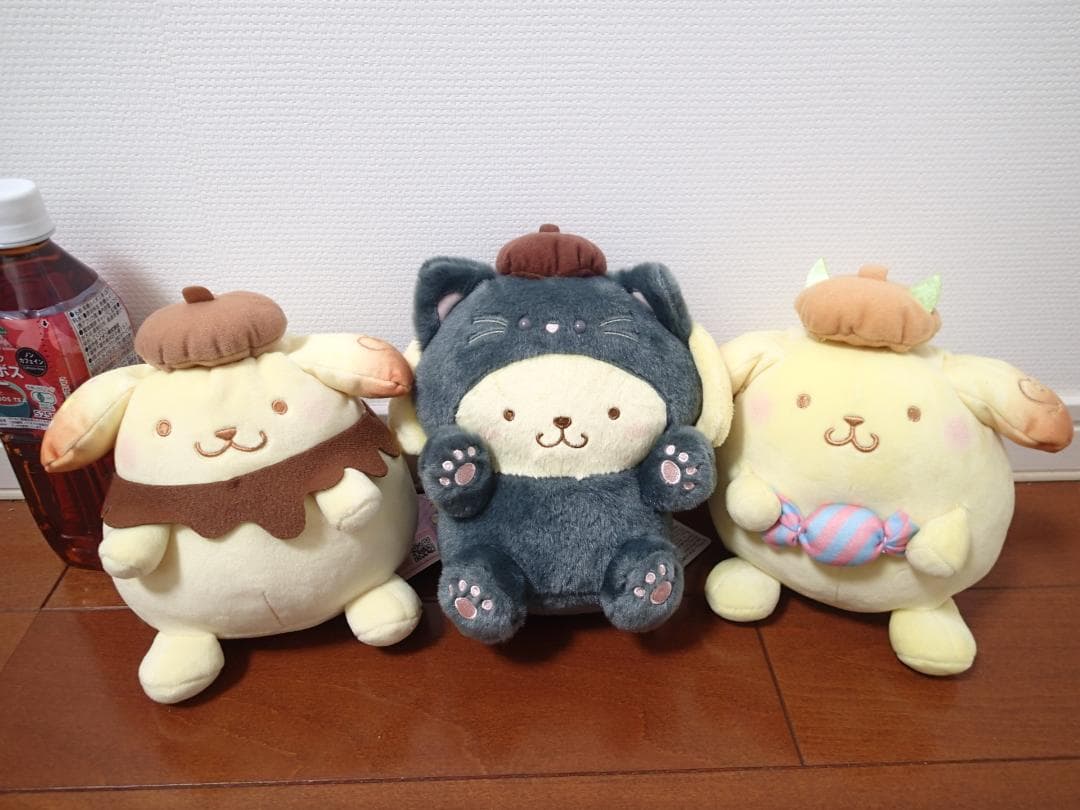 サンリオ　ポムポムプリン　ぬいぐるみ　グッズ　17点　まとめ売り