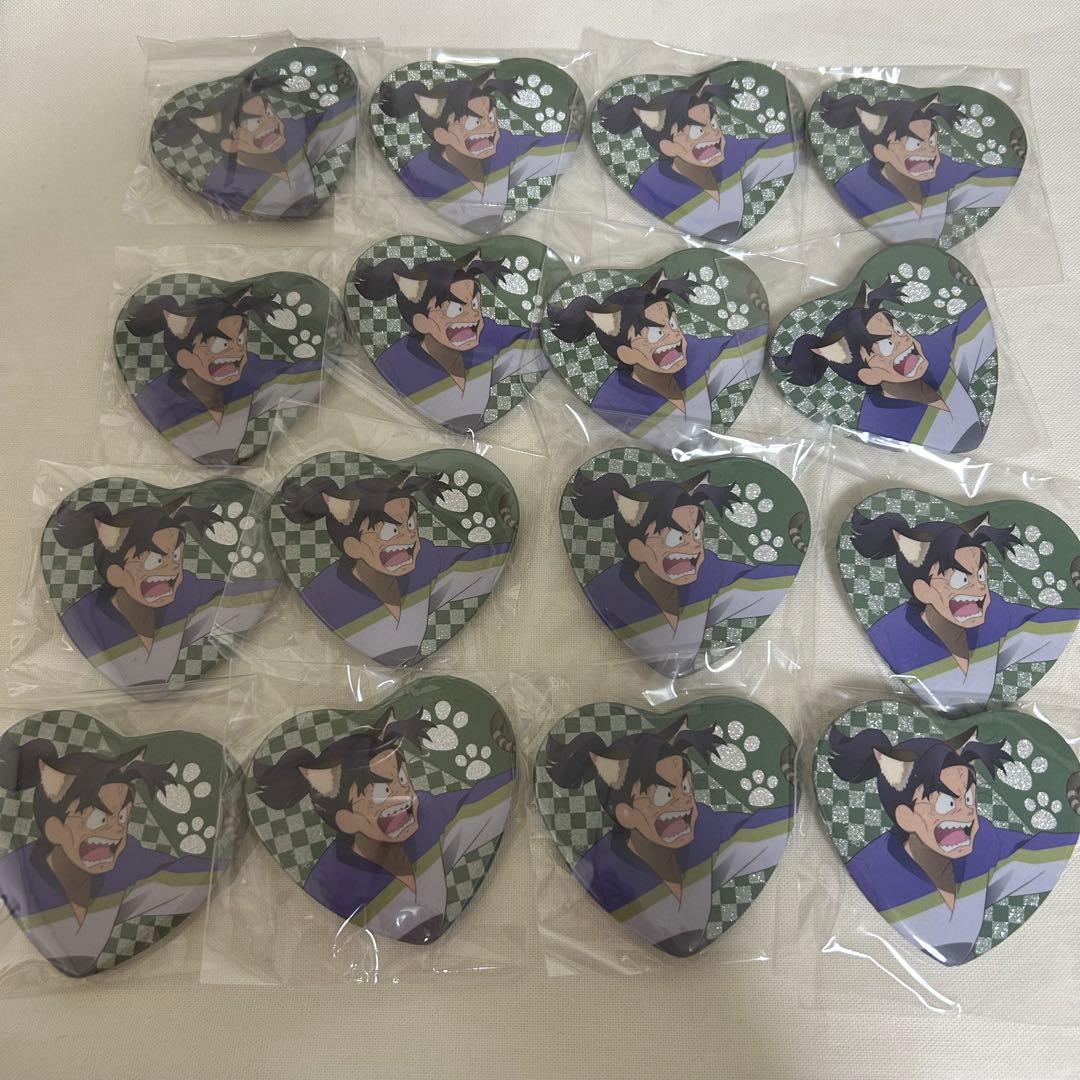 忍たま ナンジャタウン ハート缶バッジ 潮江文次郎 16点