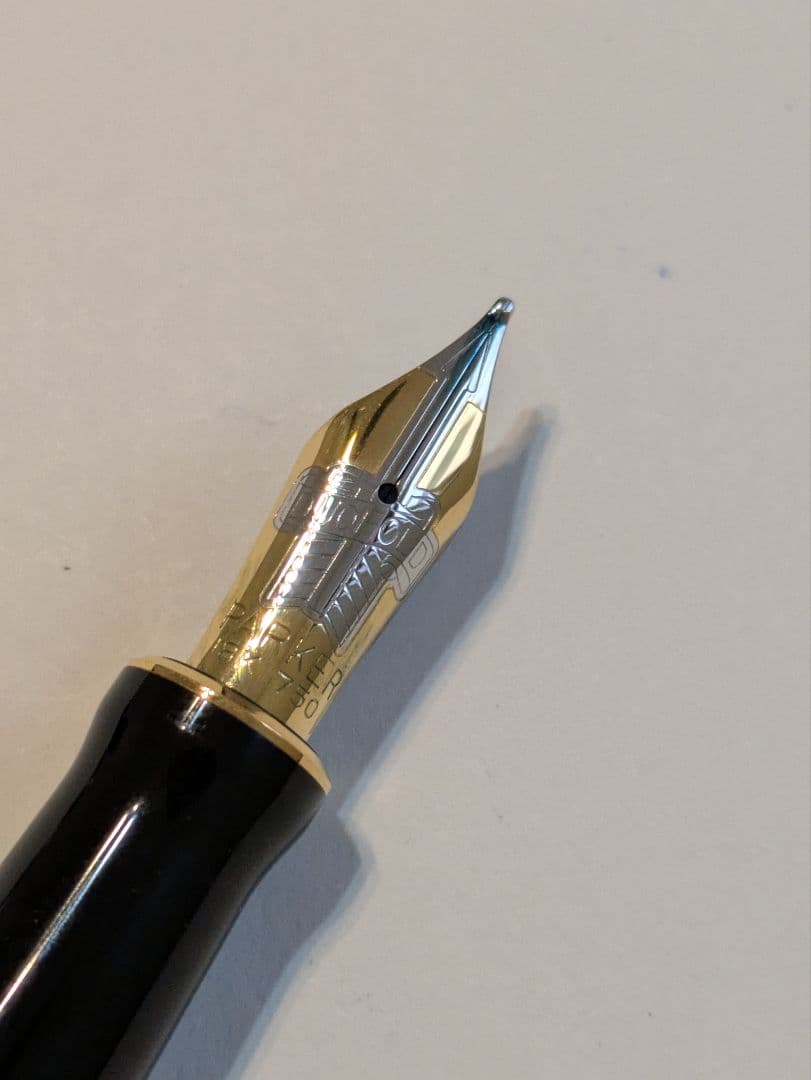 パーカー　デュオフォールド　ジェイドグリーン　万年筆　ボールペン