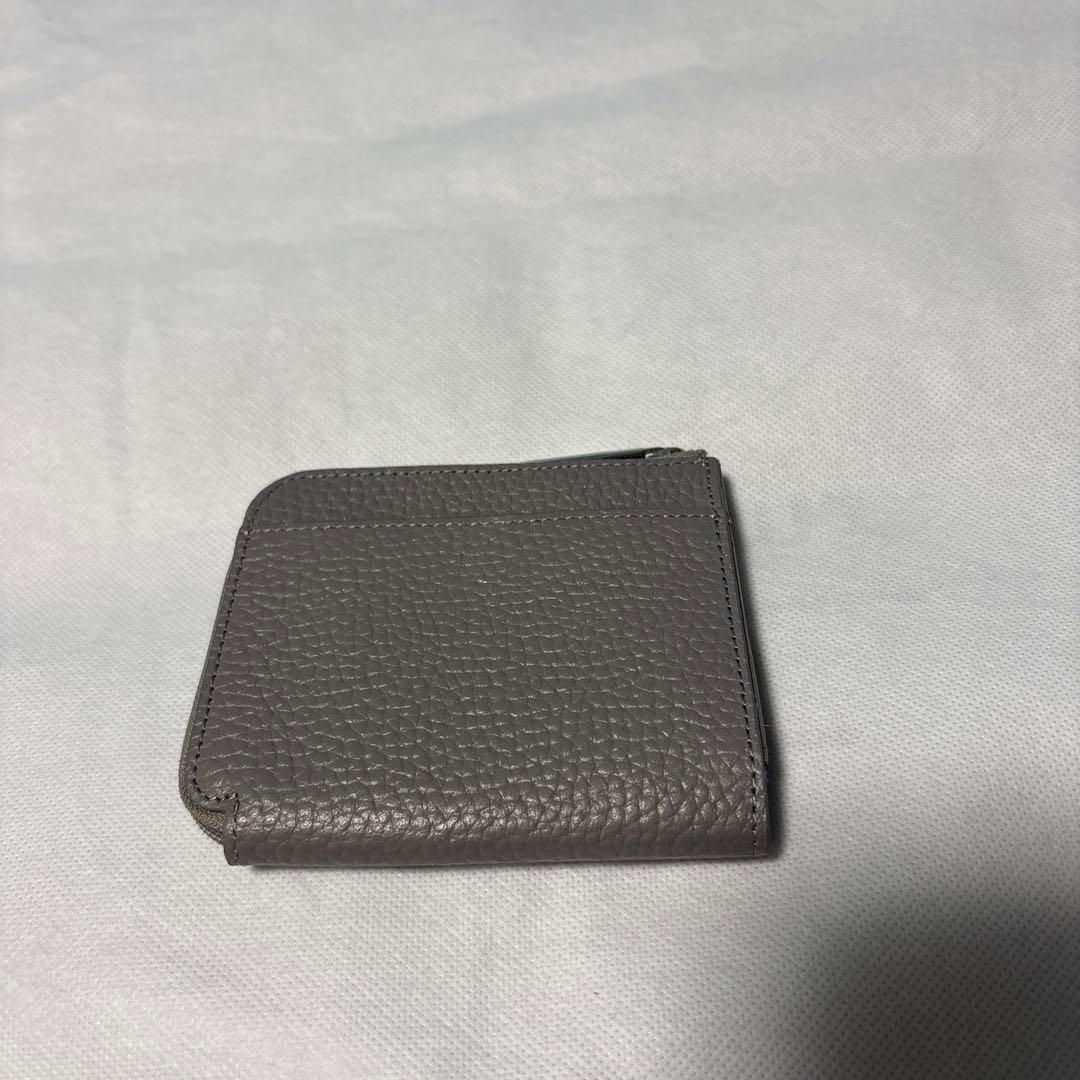 アタオ　ATAO ミリモ・ケリー　レザー 二つ折り財布　ストーングレー