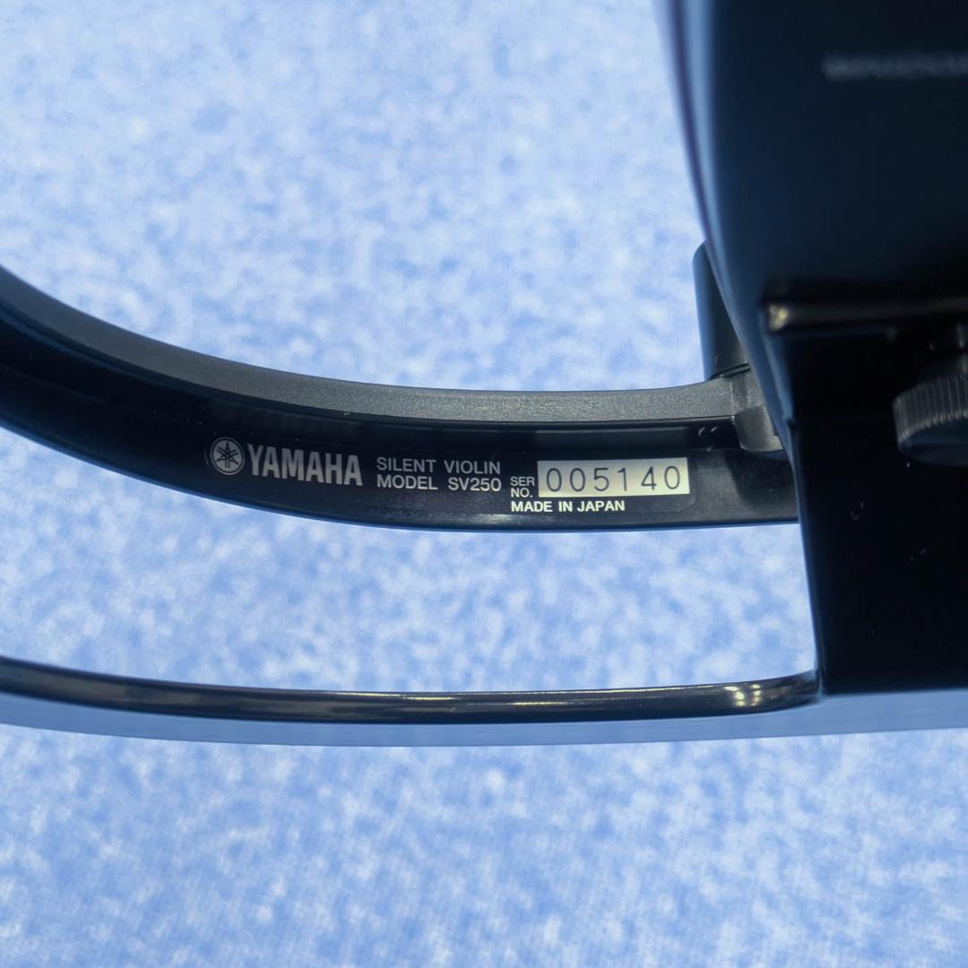 ヤマハ SV250 サイレントバイオリン + CBB101 純正カーボン弓セット