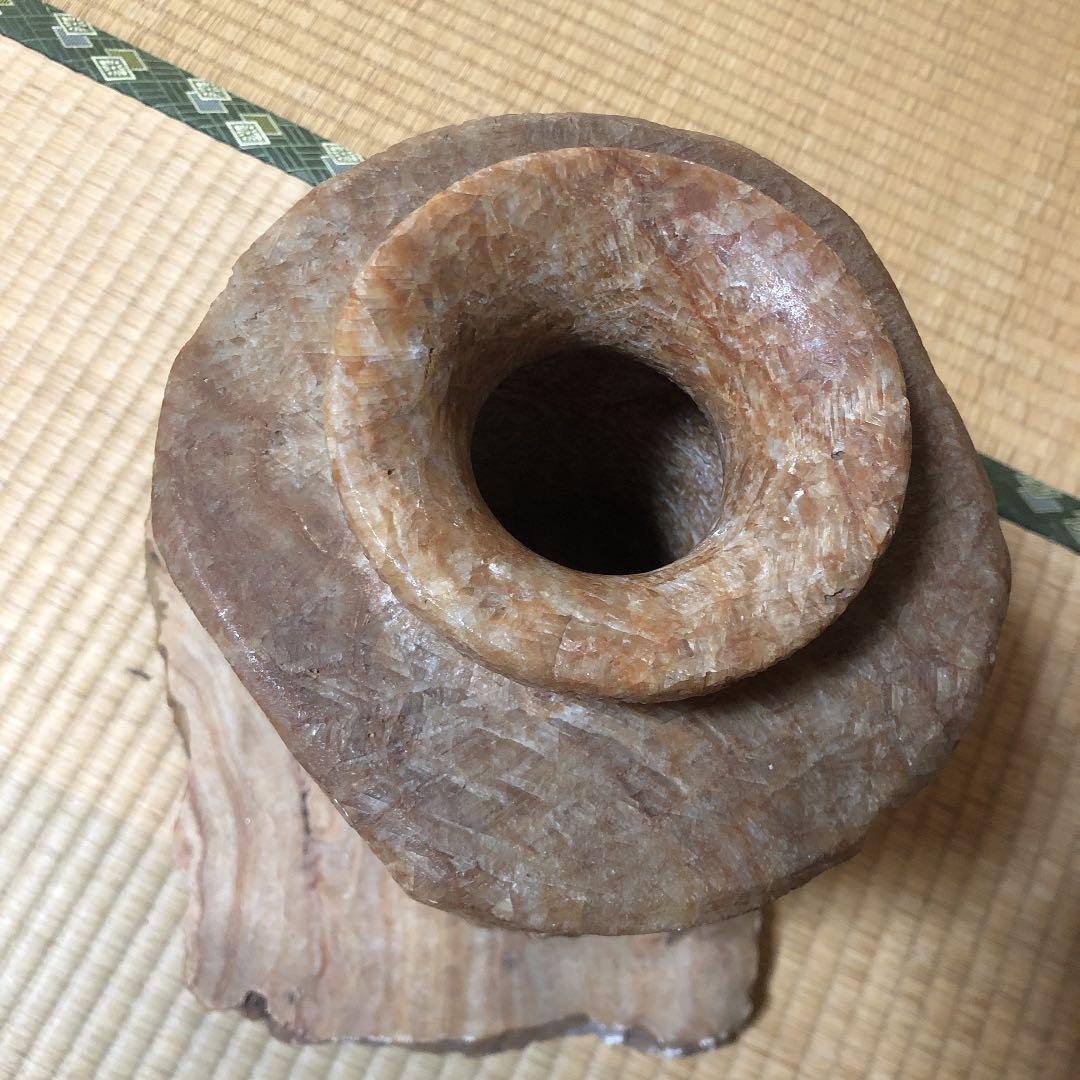 骨董品　壺　花瓶？　石
