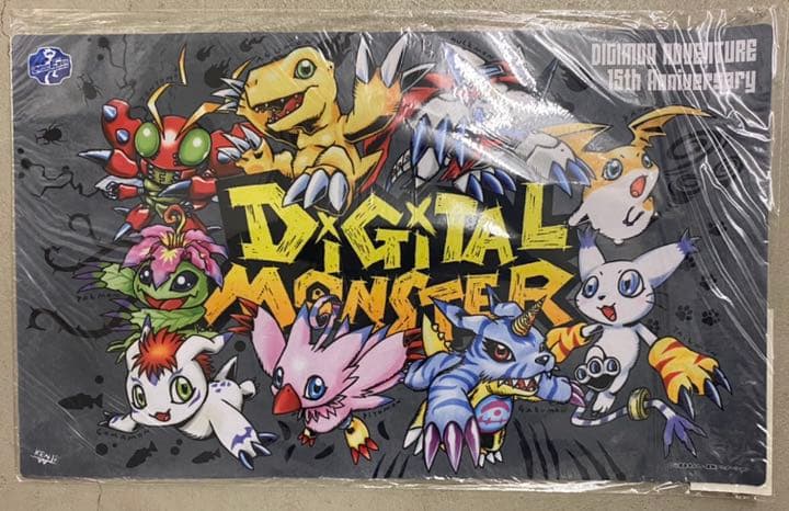 デジタルモンスター　フレキシブルラバーマット　成長期ver.