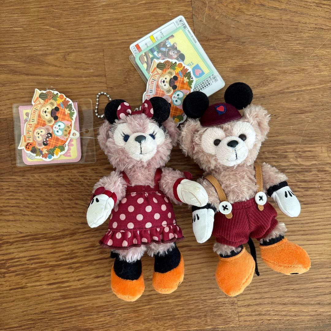 2015年　ハロウィン　ダッフィ　ミッキー　ぬいバ　ぬいぐるみバッジ