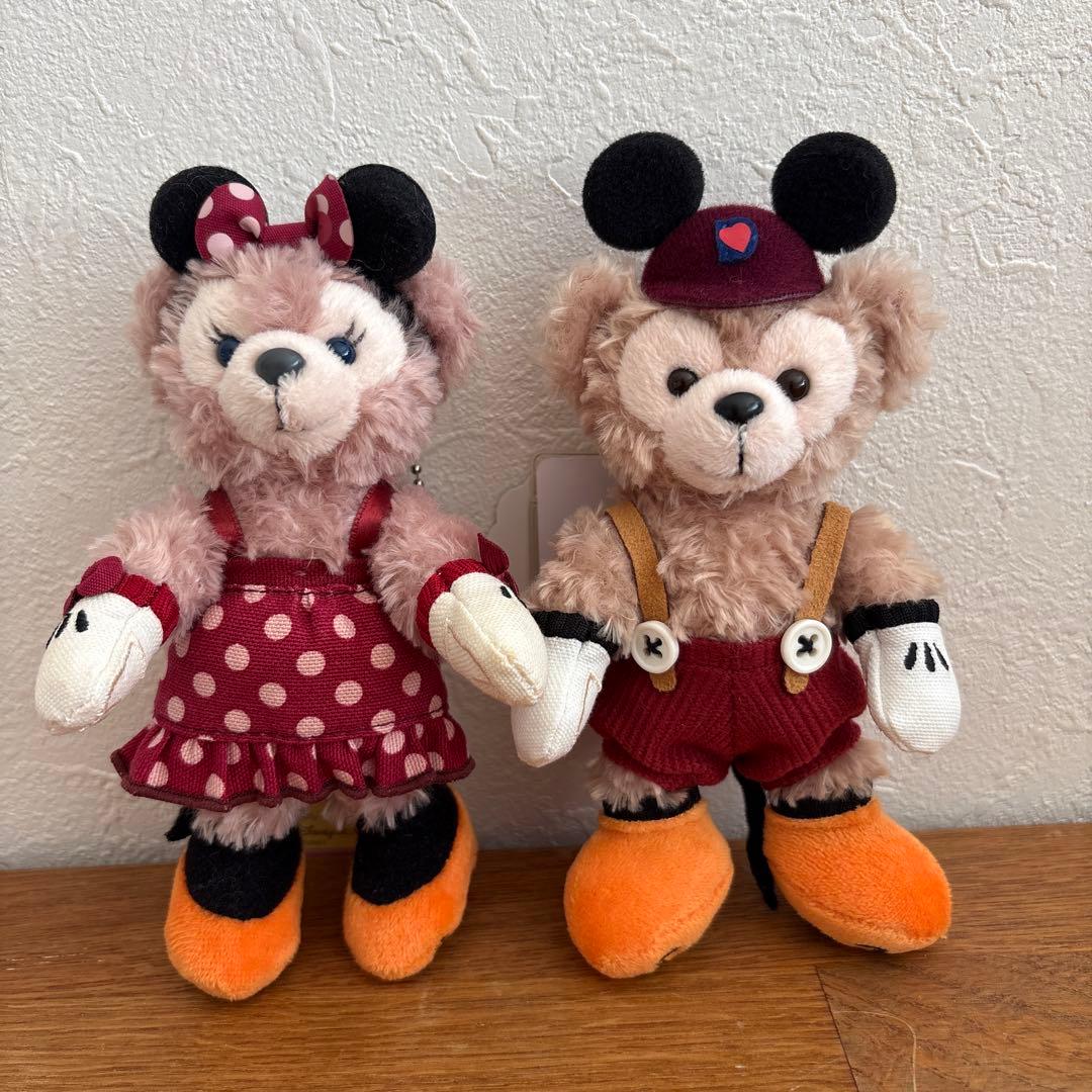 2015年　ハロウィン　ダッフィ　ミッキー　ぬいバ　ぬいぐるみバッジ