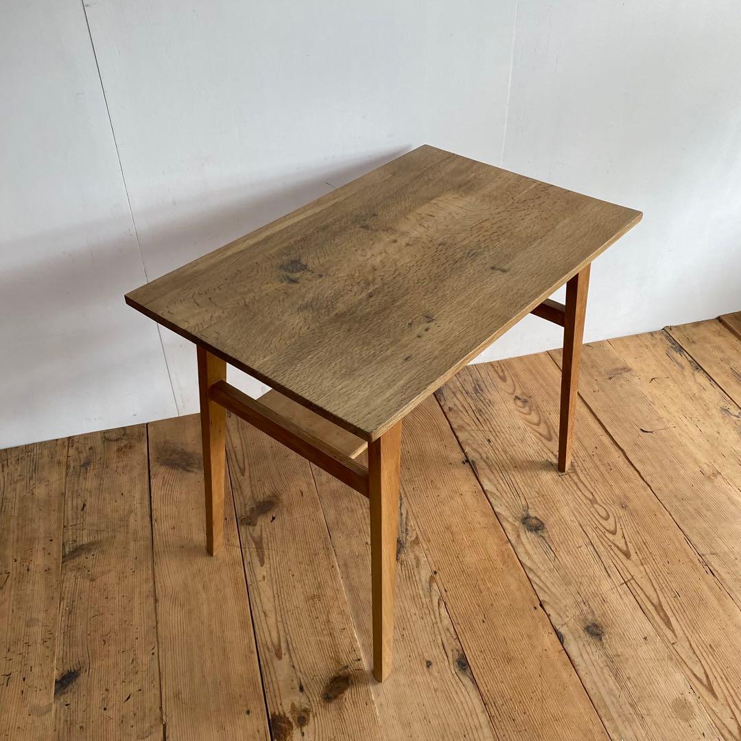 アンティーク テーブル 机 オーク材 ナラ 無垢材 y43