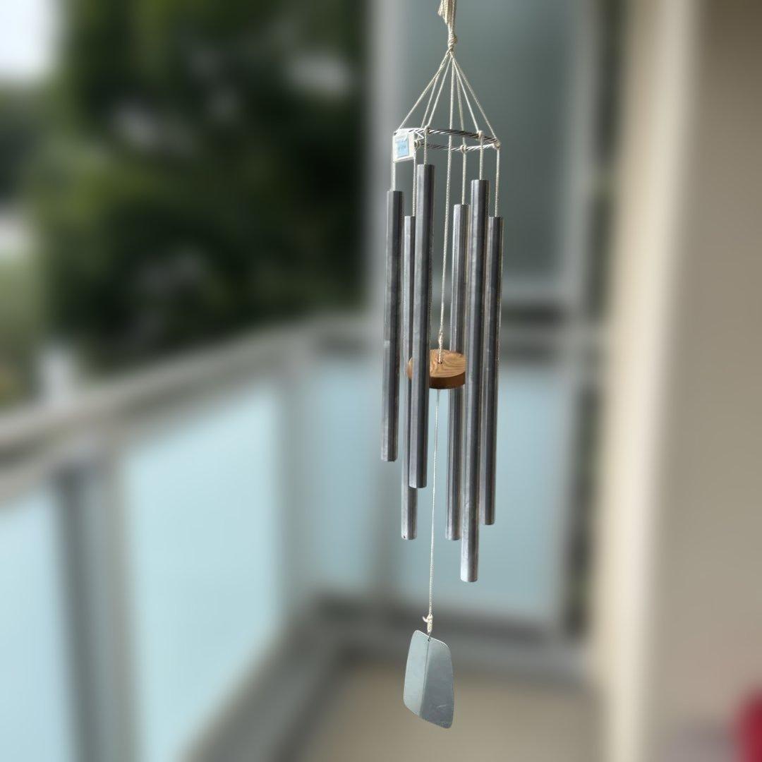 ‼️大特価中　#350 中型ウインドチャイム シルバー