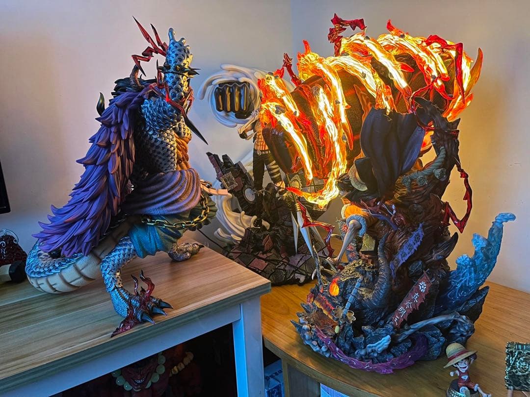 ワンピース カイドウ 【人獣形·酒龍八卦】ガレージキット フィギュアPOP1/8