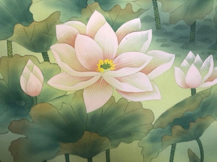 掛け軸「聖蓮華」