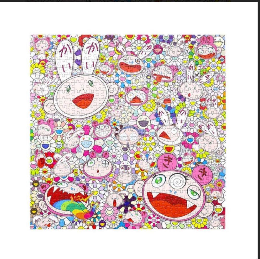 新品未開封 Kaikai & Kiki & FLOWERS」村上隆 お花 パズル