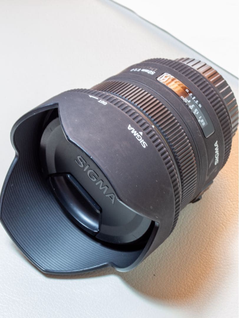 【並品】SIGMA 50mm F1.4 EX DG HSM Canon EF