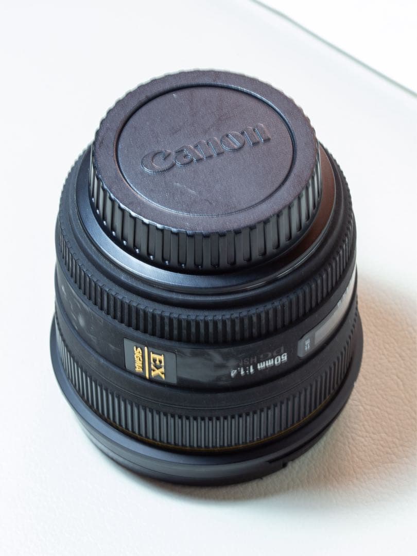 【並品】SIGMA 50mm F1.4 EX DG HSM Canon EF