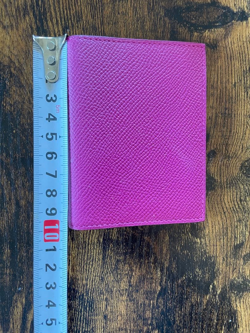 サ*ヤ様 エルメスHERMES ピンクレザー　アジェンダ手帳カバー箱付