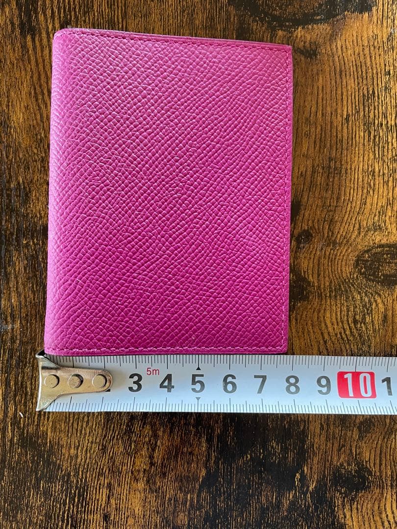 サ*ヤ様 エルメスHERMES ピンクレザー　アジェンダ手帳カバー箱付