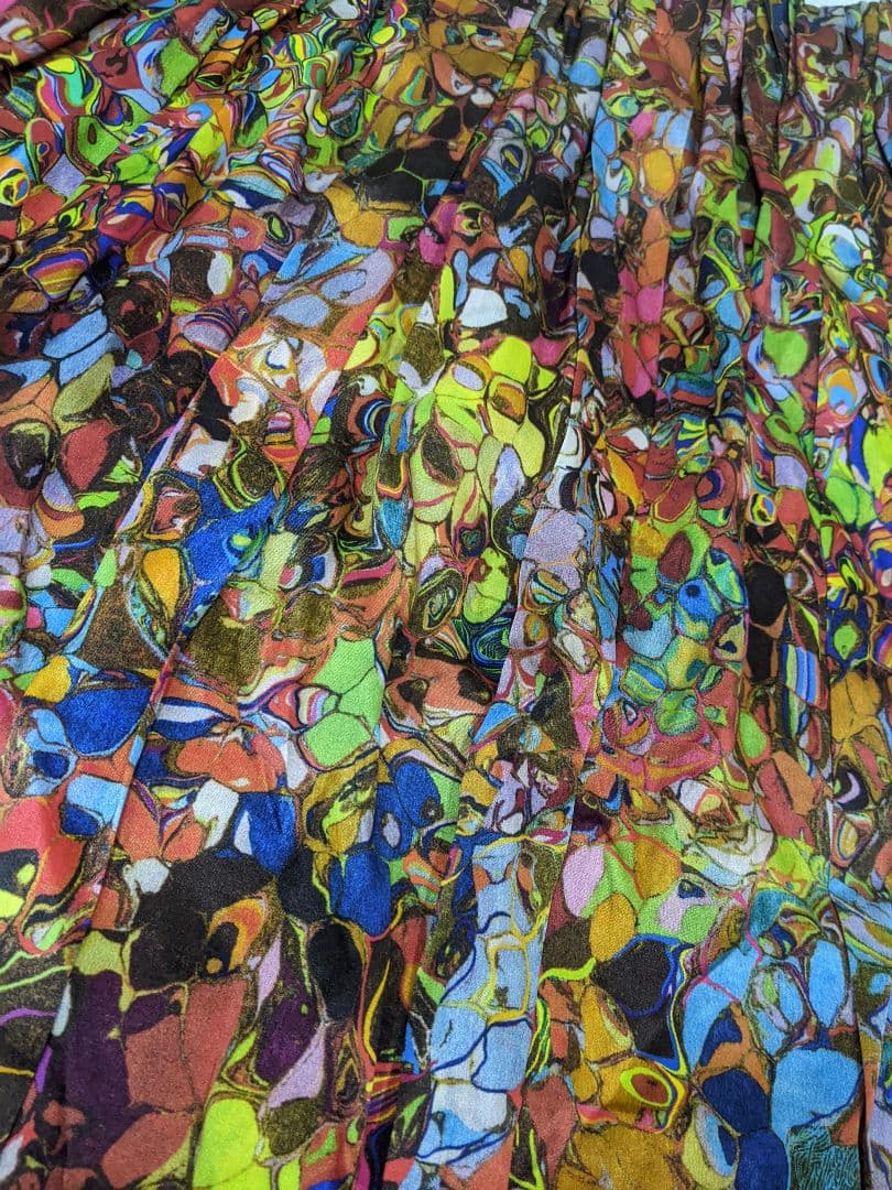 スカート DRIES VAN NOTEN ALL OVER PATTERN SKIRT