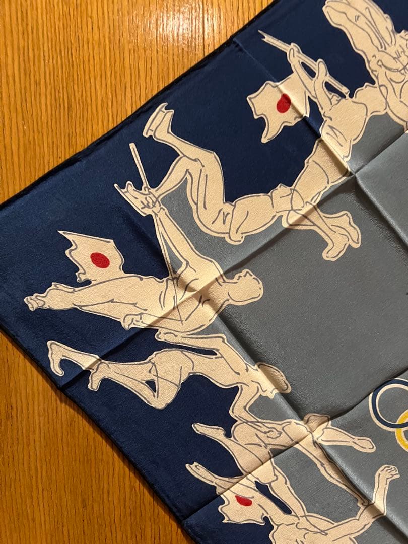 1956年オリンピック　選手着用柄スカーフ