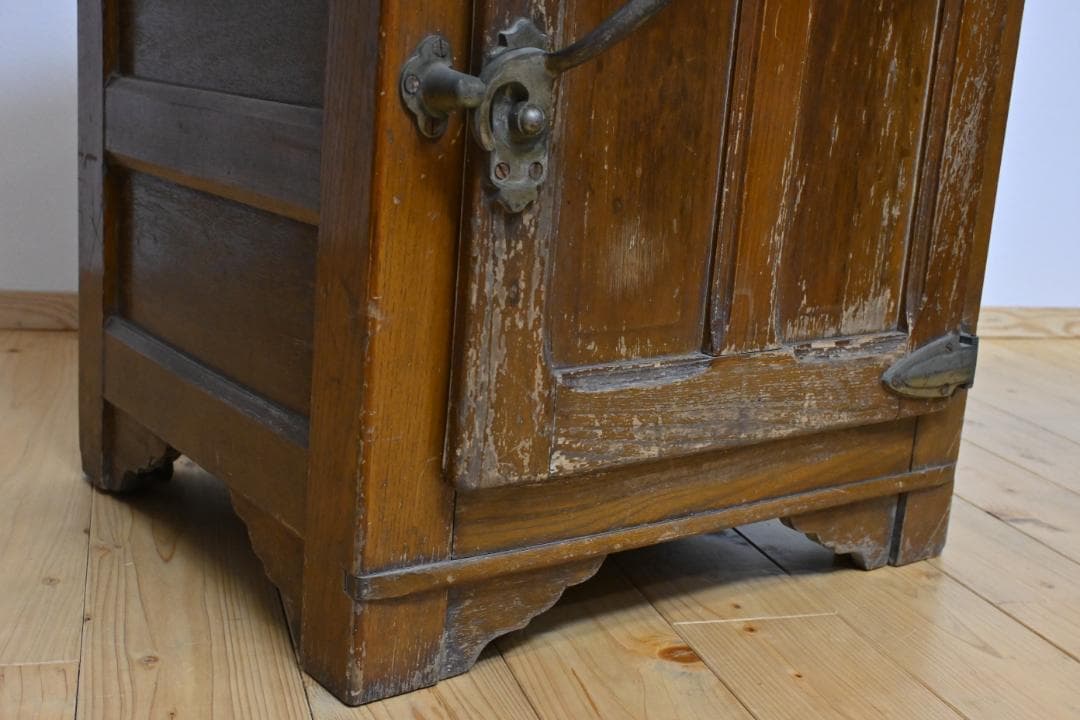 【昭和レトロ】氷式 冷蔵庫・アイスボックス・氷で冷やすタイプ(良品・静岡受取OK