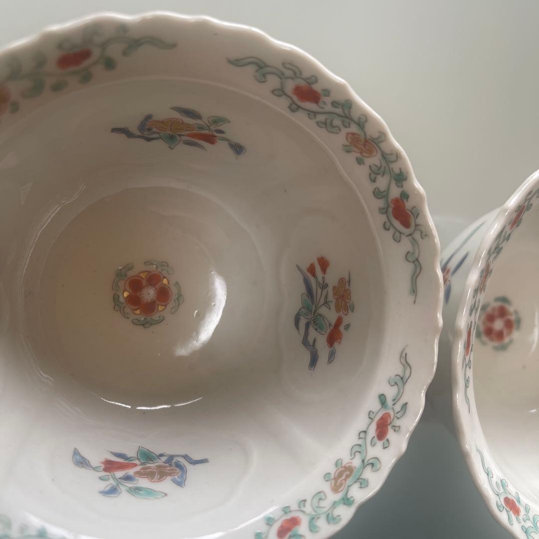 江戸時代　柿右衛門　小鉢　6客