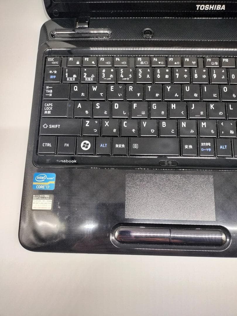 【東芝】爆速 Corei7/新品SSD128GB ノートパソコン A11