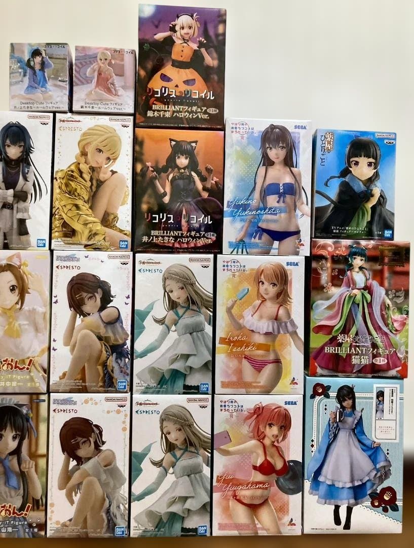 フィギュアセット　けいおん　アイマス など24体セット