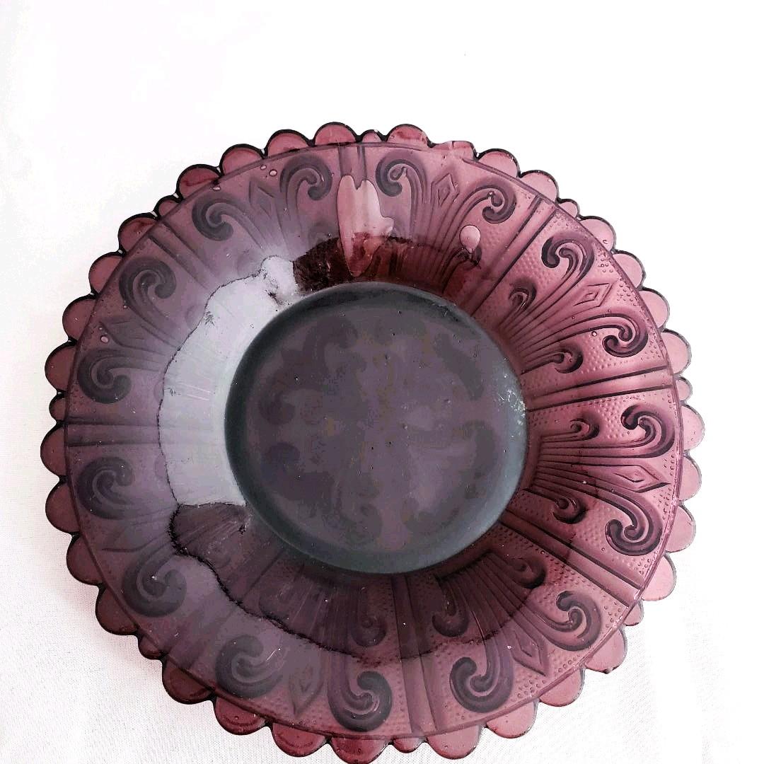 ギヤマン 古渡り 江戸後期 プレスガラス