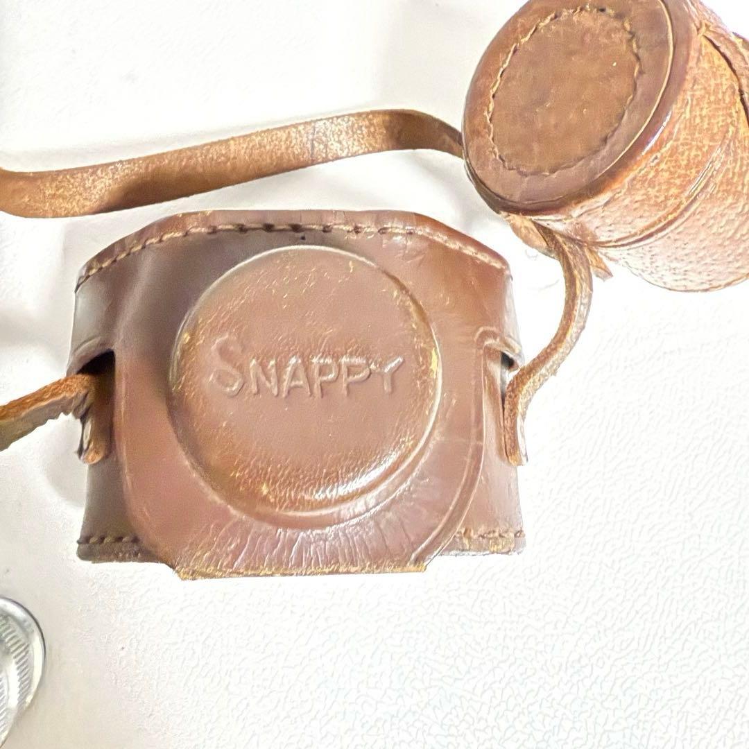 Snappy ケース付き ミニカメラ 豆カメラ アンティーク【ジャンク品】