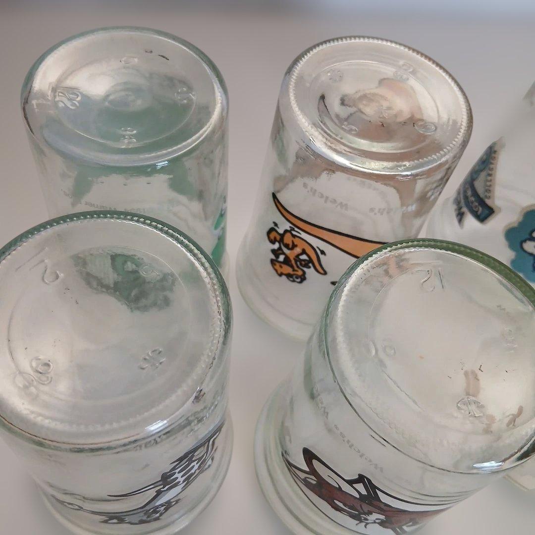 Welch's　ウェルチ　グラス　6つ　まとめて　アメキャラ　アメトイ