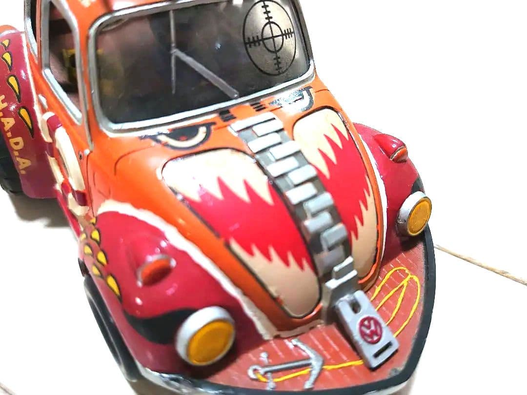 グンゼ産業プラモデル おっとっと自動車シリーズ「シャークキラー」組立済