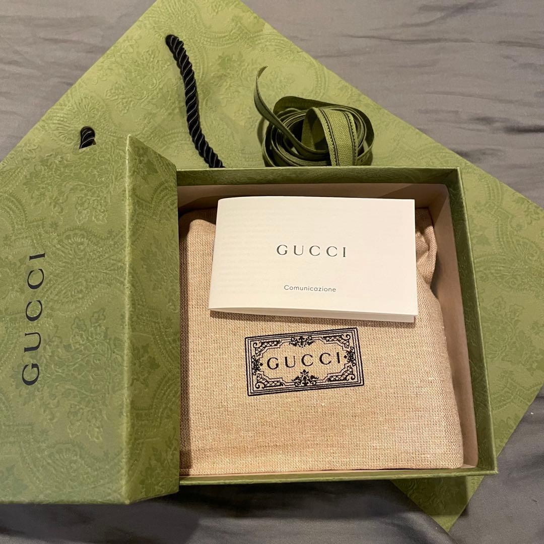 ※即購入OK※【正規品】 GUCCI 二つ折り財布　GGマーモント ホワイト