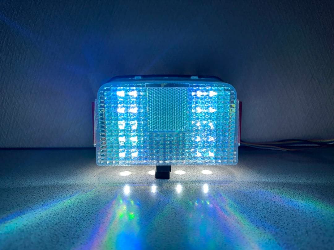 XJ400 XJ400D XJ400E 流星 RGB テール ランプ レインボー