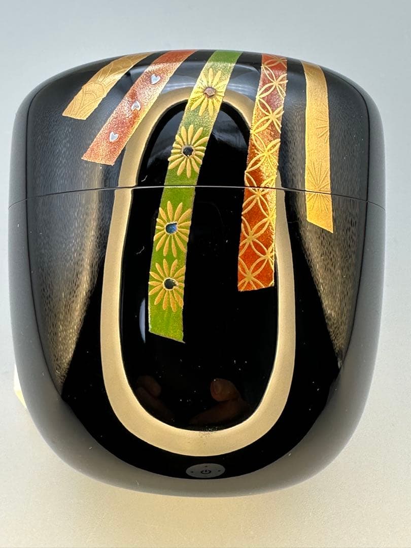 茶道具　棗　大多尾重則　熨斗蒔絵