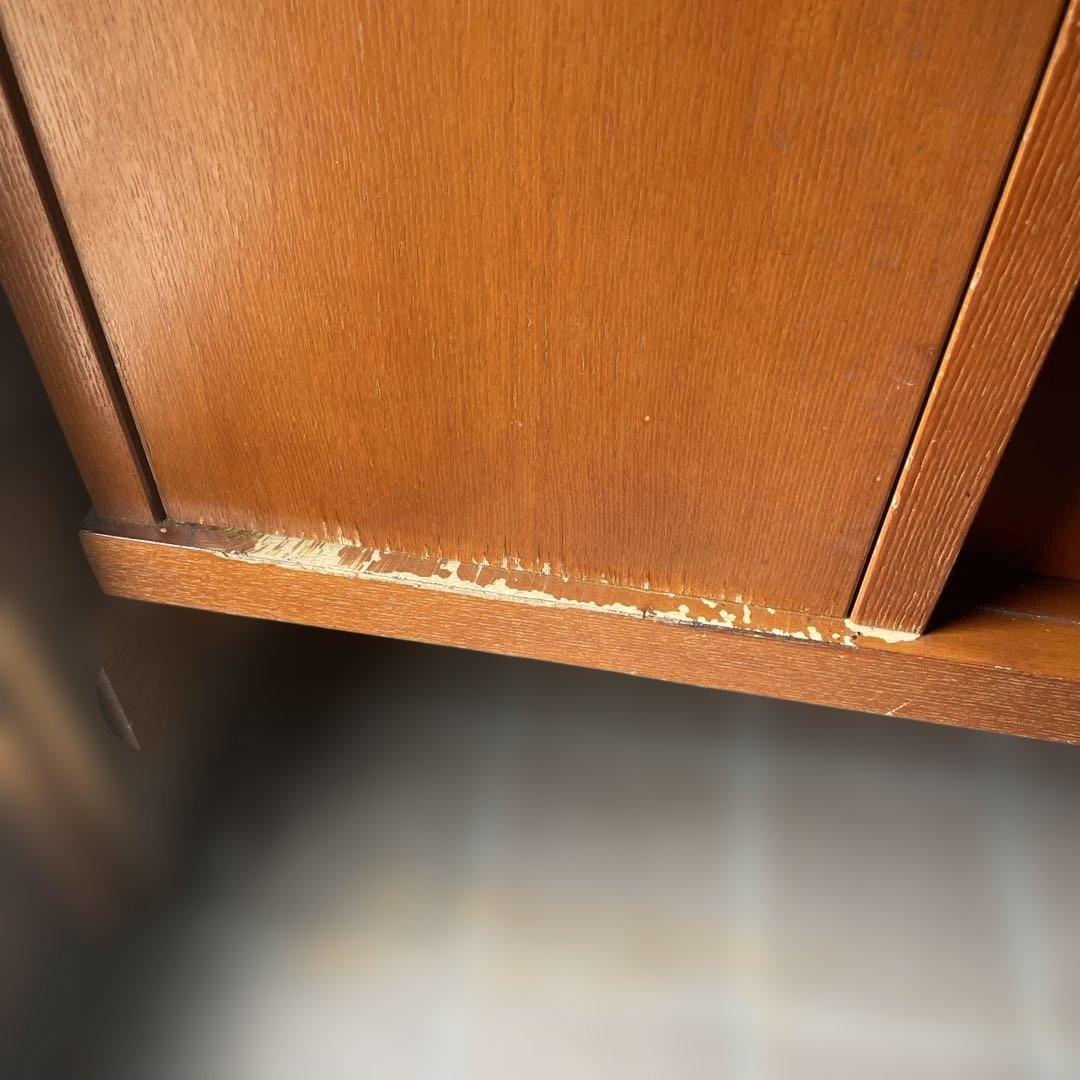 【値引不可】 引き戸 下駄箱 幅約150cm 古民家 棚