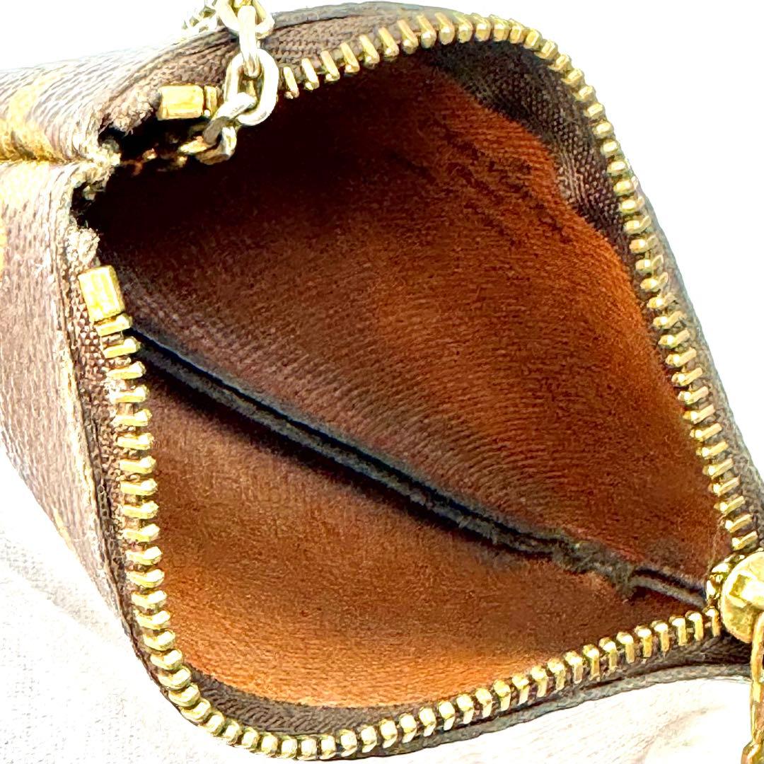 【超美品】 ルイヴィトン モノグラム ポシェットクレ ケース 小銭入