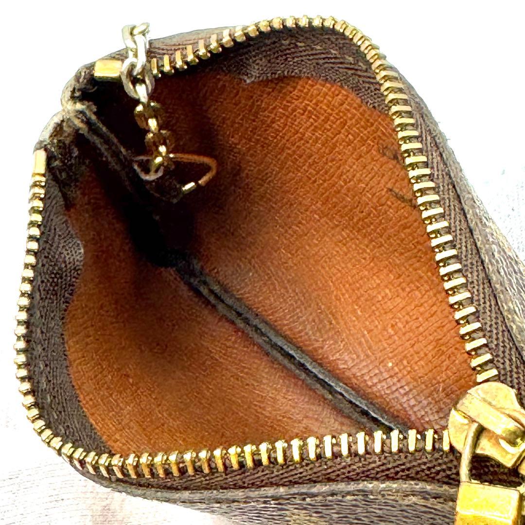 【超美品】 ルイヴィトン モノグラム ポシェットクレ ケース 小銭入