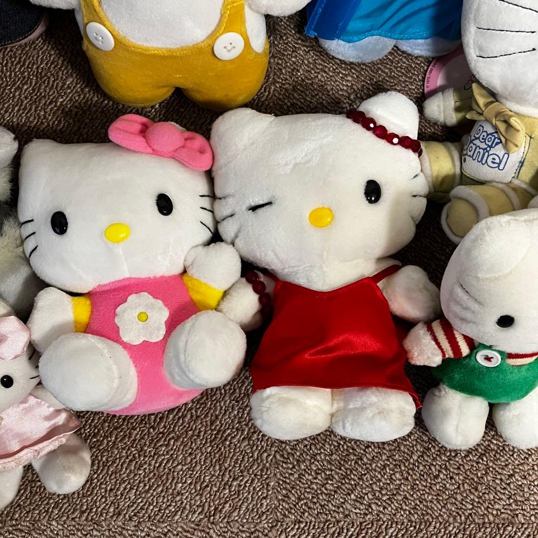 サンリオ　ハローキティ　ぬいぐるみ　まとめ売り　9体セット　レトロ