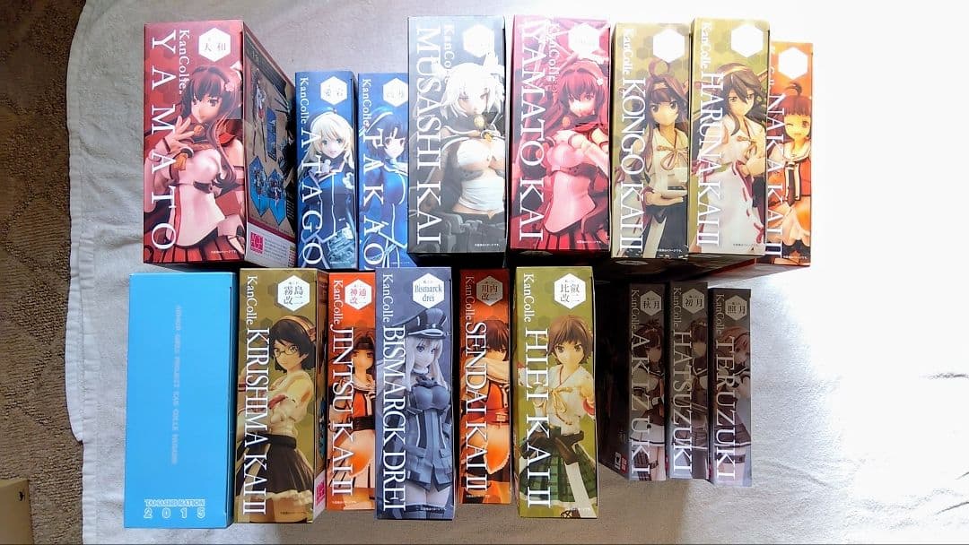 アーマーガールズプロジェクト 艦これ　フィギュア17セット