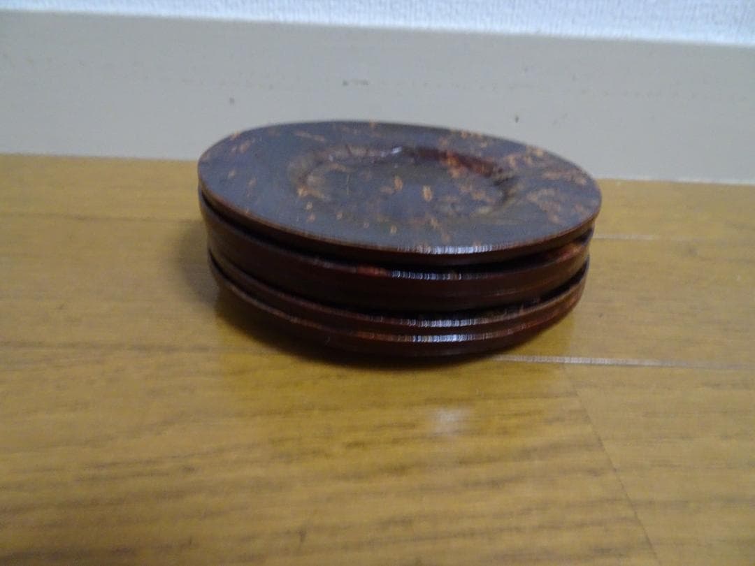 桜皮製品：10種類　茶びつ　茶托　菓子器　花瓶　大皿　茶托　　雪駄などde-5