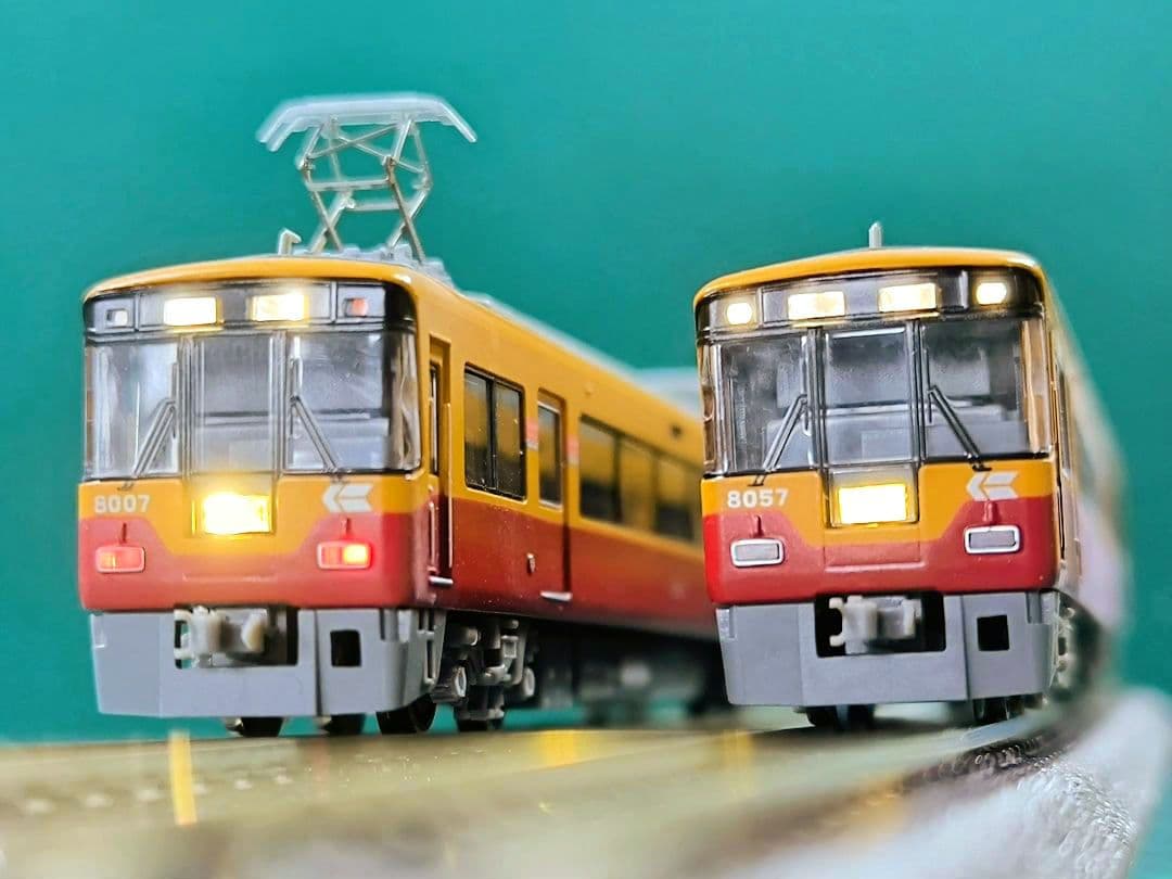 【マイクロ】A-2851、京阪電鉄8000系、旧塗装、8両セット★☆【匿名配送】